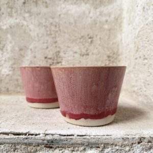 Vasos medianos Rubí